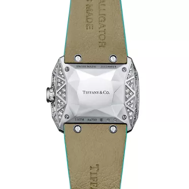 Carat 128:Facet Watch in White Gold with Diamonds, 3
