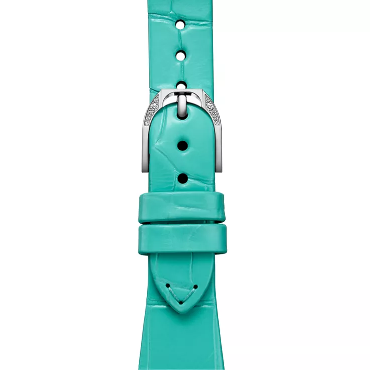 Carat 128:Facet Watch in White Gold with Diamonds, 4