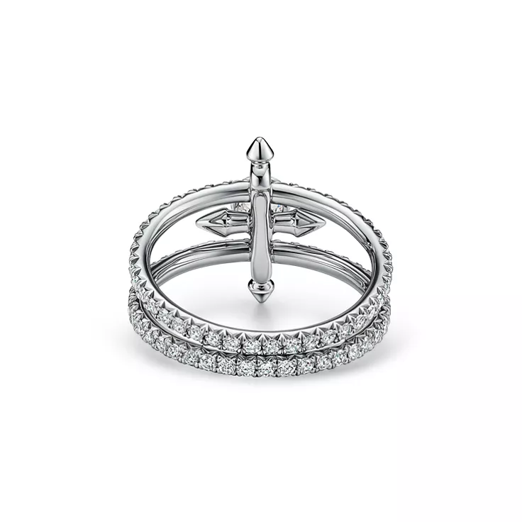 Tiffany Titan Setting by Pharrell Williams:Diamond Ring in Platinum, 5