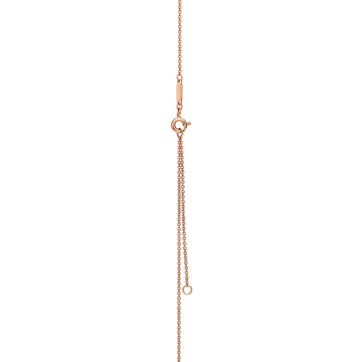 Collezione Knot by Tiffany:Pendente in oro rosa con zaffiri rosa numero immagine 4