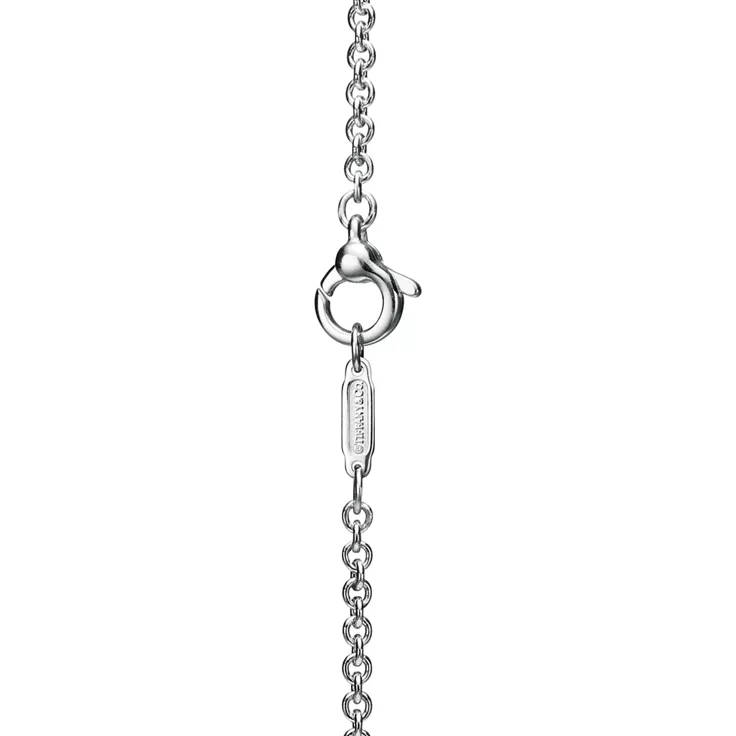 Return to Tiffany&trade;:Bracelet C&oelig;ur plein en argent 925 milli&egrave;mes et Tiffany Blue&reg;, 4