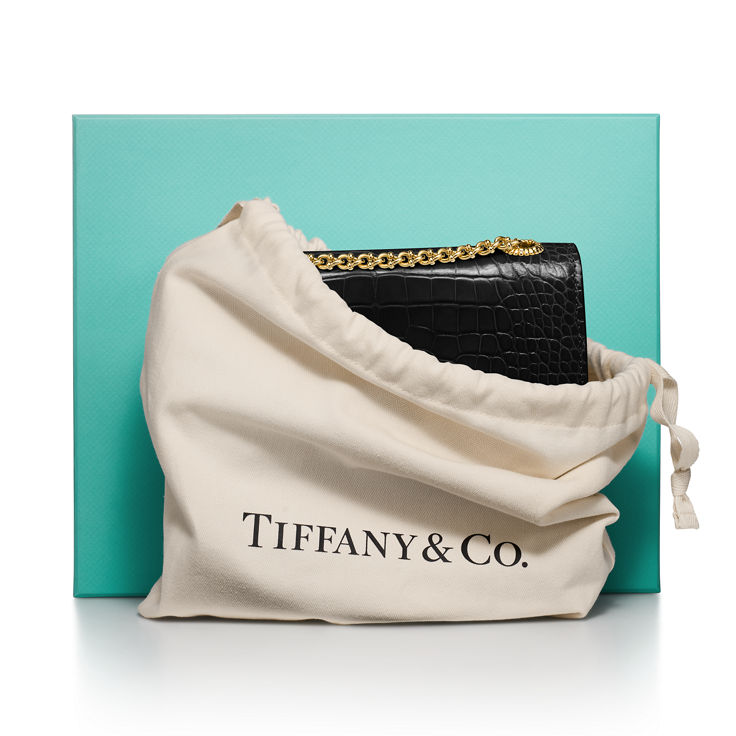 Tiffany & Co. Schlumberger®:Medium Ribbons Shoulder Bag in Alligator Leather image number 4
