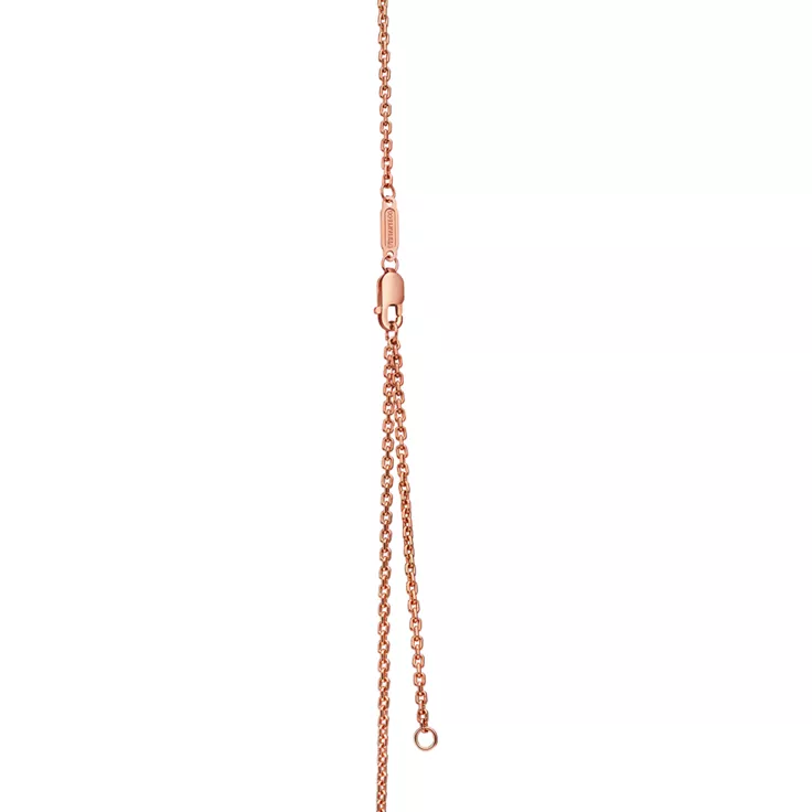 Tiffany Lock:Kleiner Anhänger in Roségold mit Rubinen, 4