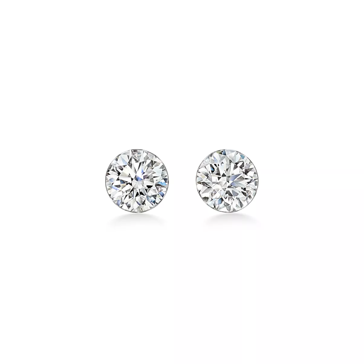 Diamond Earrings in Platinum