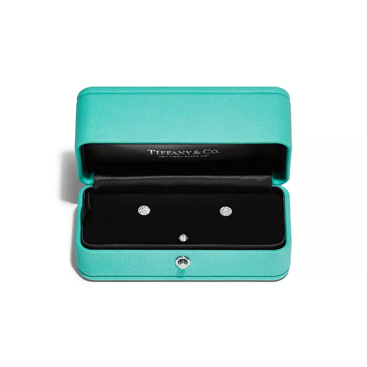 Tiffany Titan Setting by Pharrell Williams:Diamond Earrings in Platinum, 5