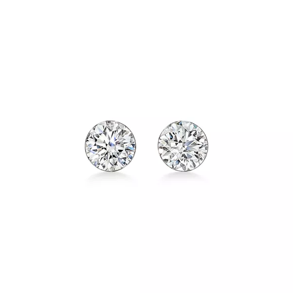 Diamond Earrings in Platinum