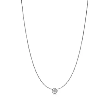 Tiffany Titan Setting by Pharrell Williams:Diamond Pendant in Platinum, 3