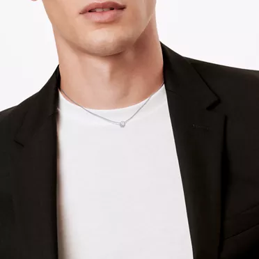 Tiffany Titan Setting by Pharrell Williams:Diamond Pendant in Platinum, 2