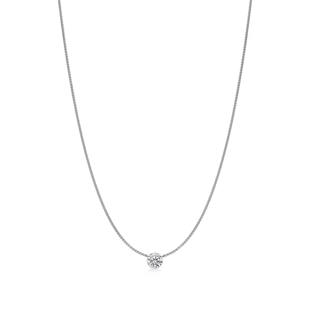 Tiffany Titan Setting by Pharrell Williams:Diamond Pendant in Platinum image number 0