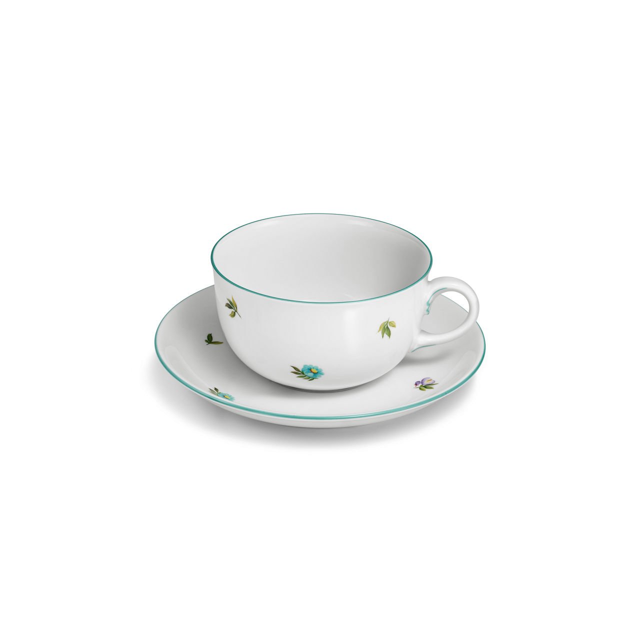 Teacup and Saucer in Porcelain