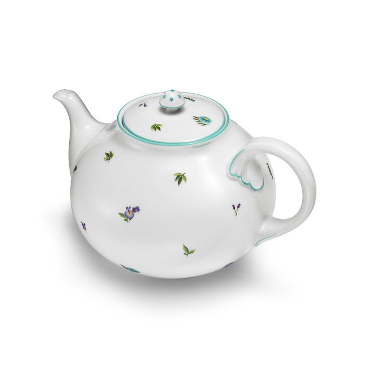Tiffany Wildflower:Teapot in Porcelain image number 1