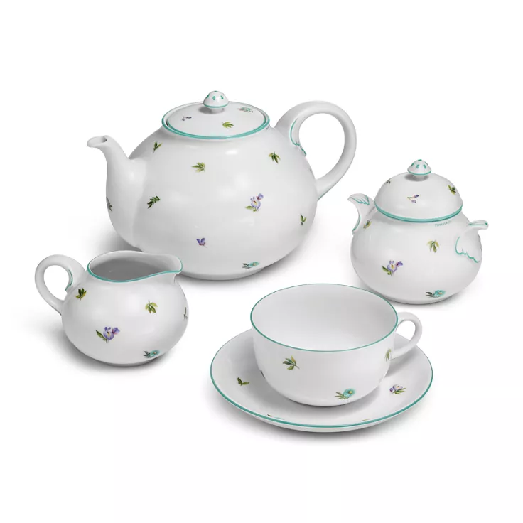 Tiffany Wildflower:Teapot in Porcelain, 2
