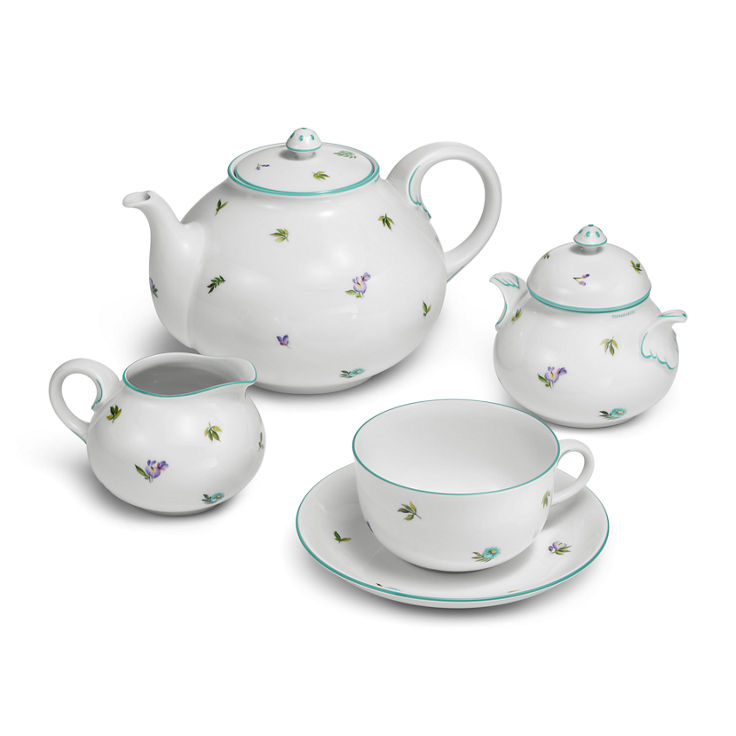 Tiffany Wildflower:Teapot in Porcelain image number 2