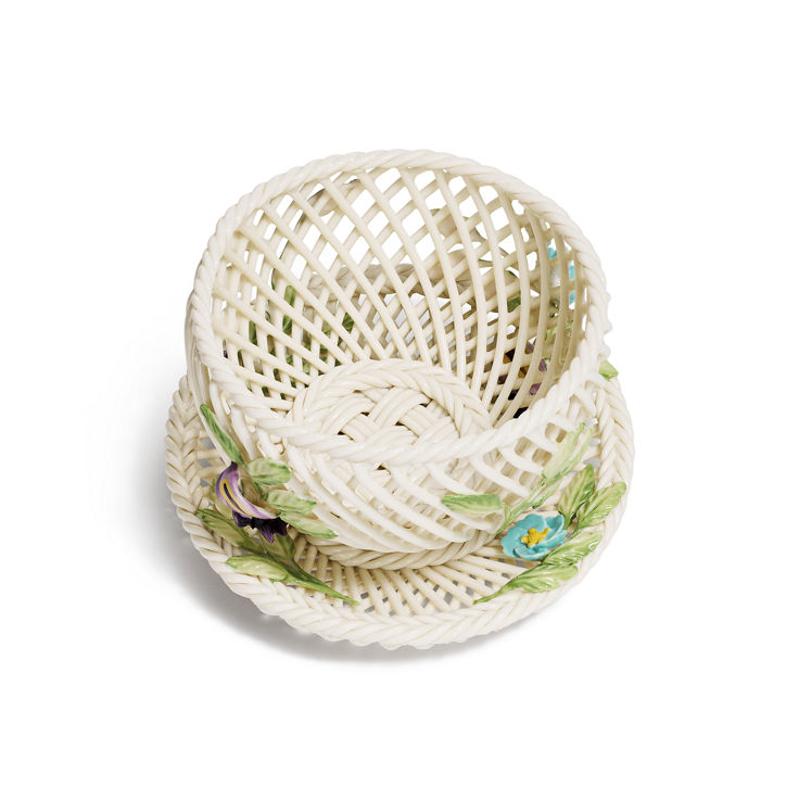 Tiffany Wildflower:Woven Bowl and Saucer in Porcelain image number 1