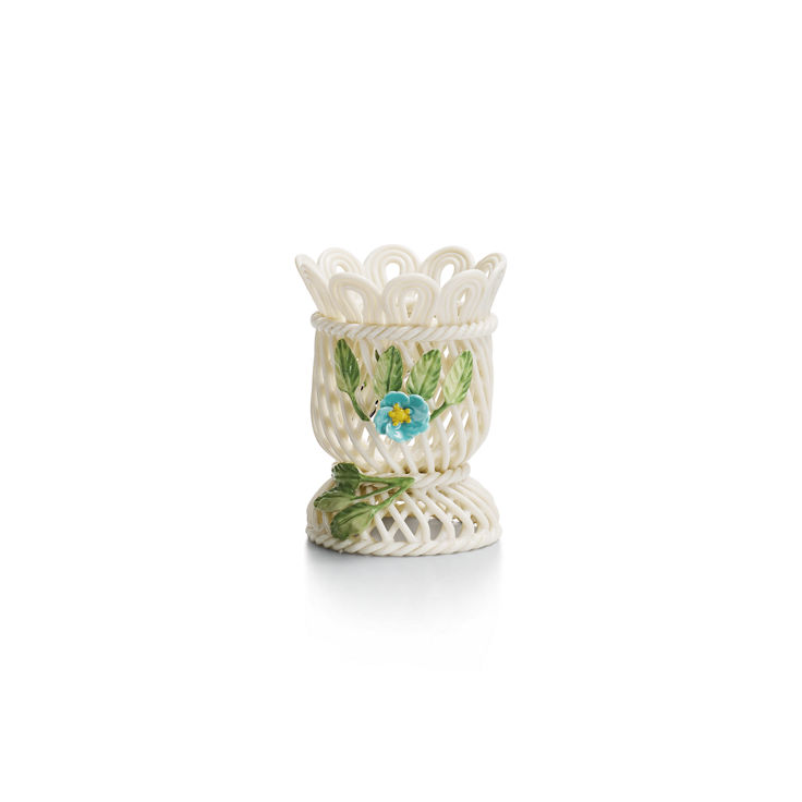 Tiffany Wildflower:Woven Egg Cup in Porcelain image number 2