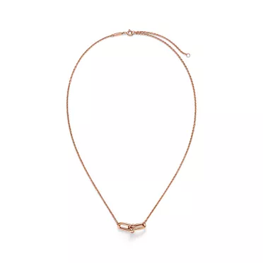 Tiffany HardWear:Small Double Link Pendant in Rose Gold, 2