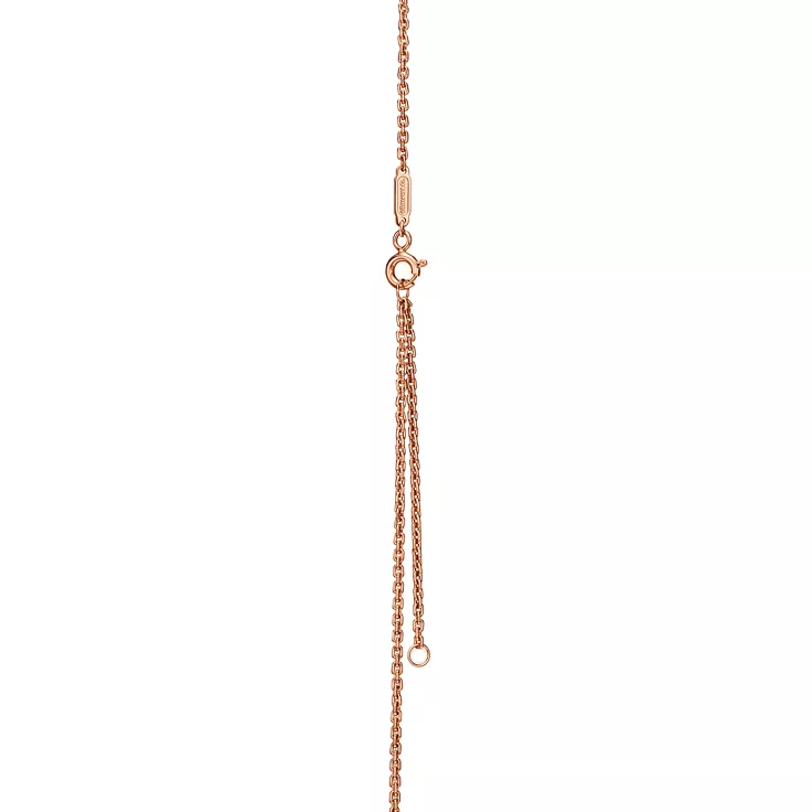 Tiffany HardWear:Small Double Link Pendant in Rose Gold, 4