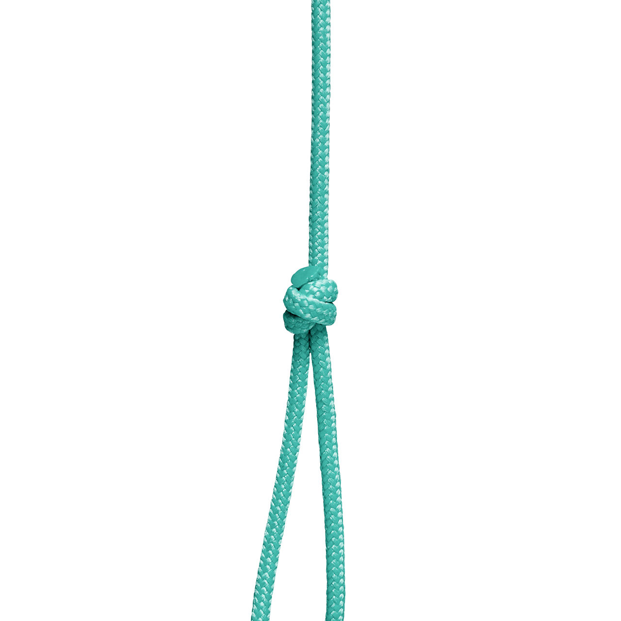 Tiffany T:Smile Bracelet in Rose Gold on a Blue Cord image number 3