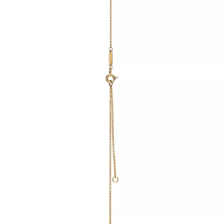 Tiffany Knot:Small Pendant in Yellow Gold, 4