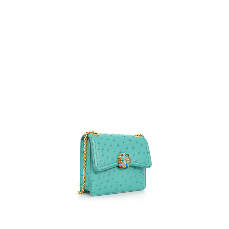 Jean Schlumberger by Tiffany:Medium Ribbons Shoulder Bag in Ostrich Leather image number 1