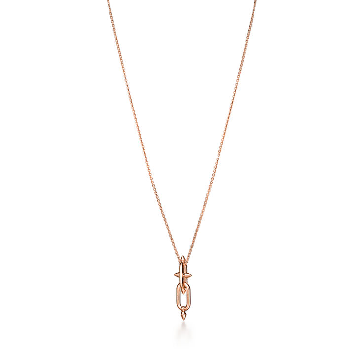 Collezione Tiffany Titan by Pharrell Williams:Pendente in oro rosa con diamanti numero immagine 4