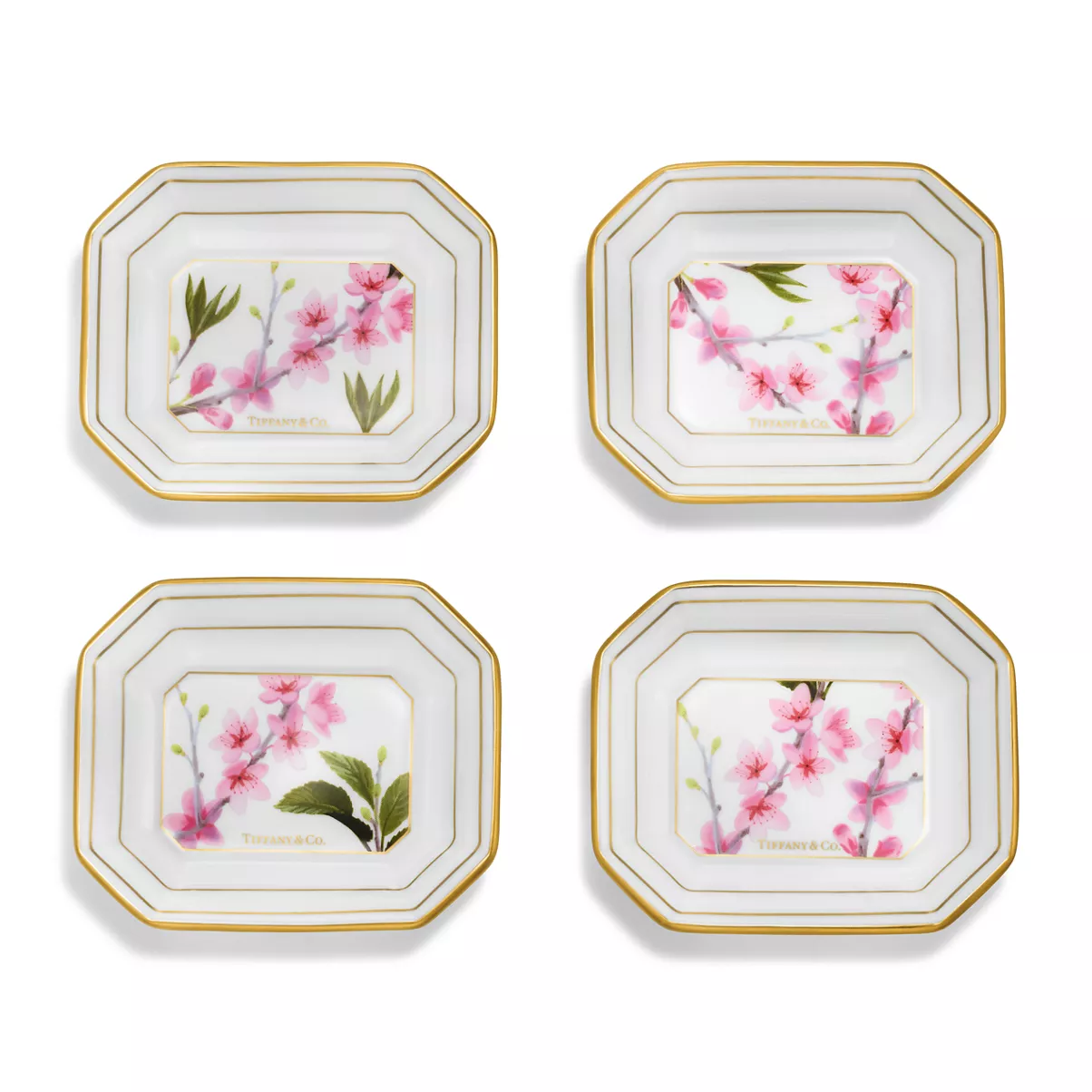 Vide Poches Set of Four, in Bone China