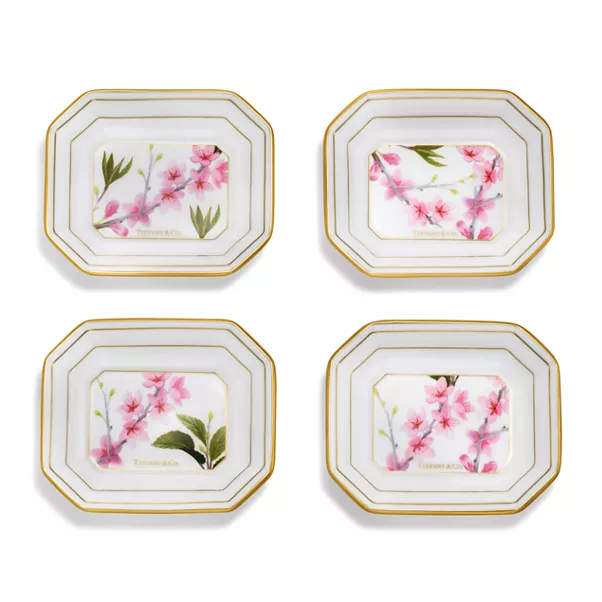 Vide Poches Set of Four, in Bone China