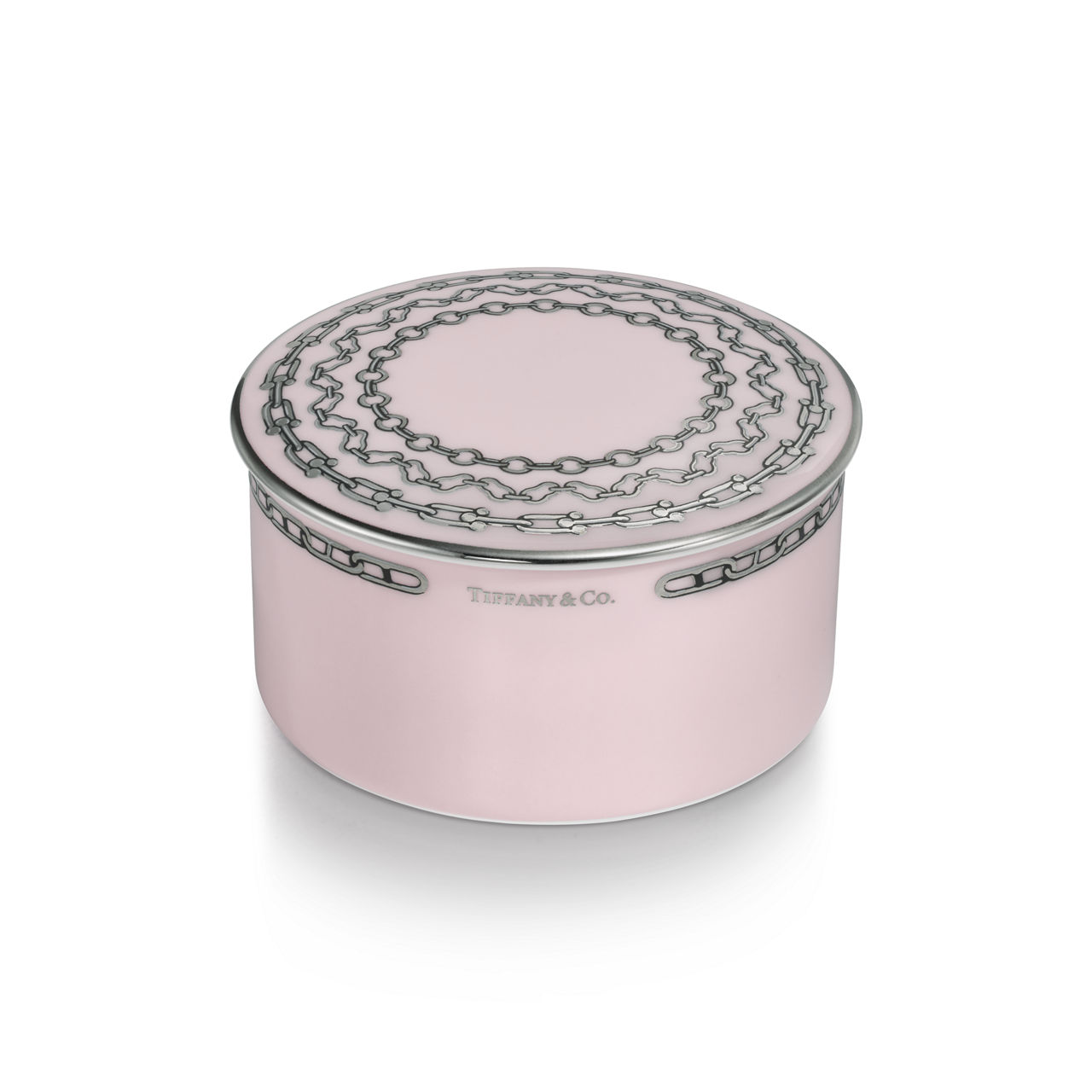 Return to Tiffany®:Small Box in Morganite Pink Bone China