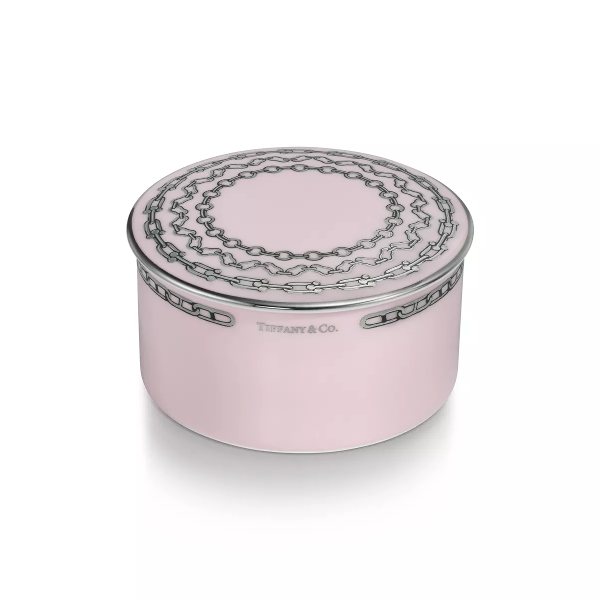 Small Box in Morganite Pink Bone China