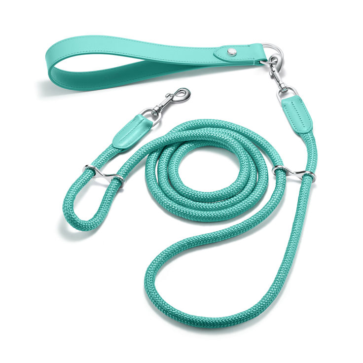 Pet Essentials:Leash in Tiffany Blue™ Rope image number 1