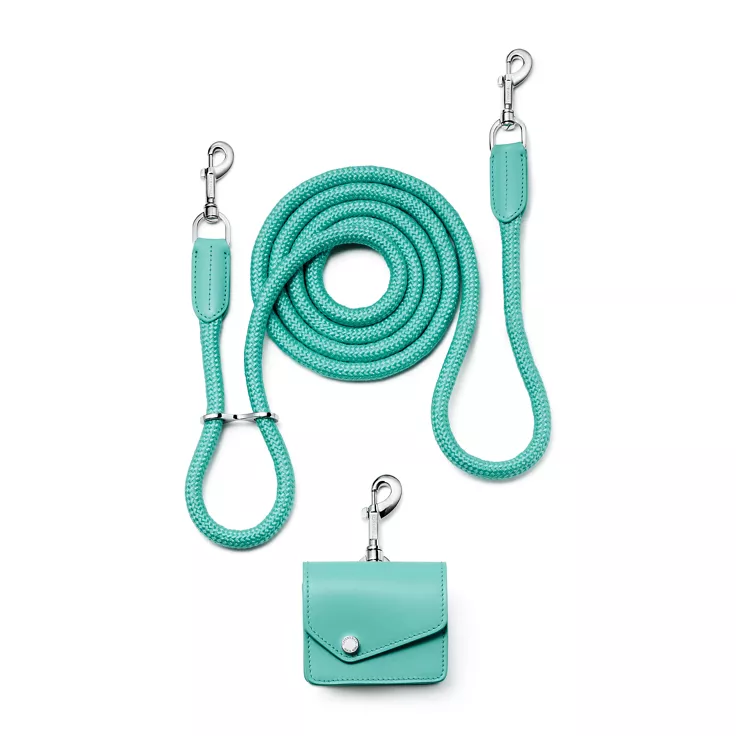 Pet Essentials:Leash in Tiffany Blue&trade; Rope, 1