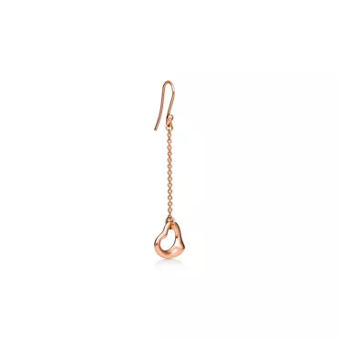 Elsa Peretti®:Open Heart Earrings in Rose Gold, 2