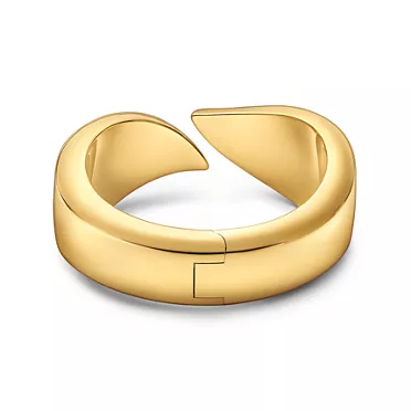 Elsa Peretti&reg;:Feather Cuff in Yellow Gold, 3