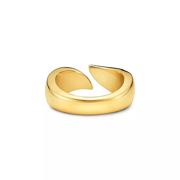 Elsa Peretti&reg;:Feather Ring in Yellow Gold, 4