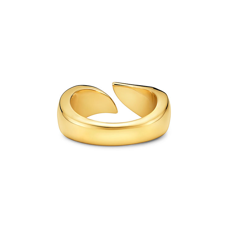 Elsa Peretti®:Anillo Feather de oro amarillo imagen número 4