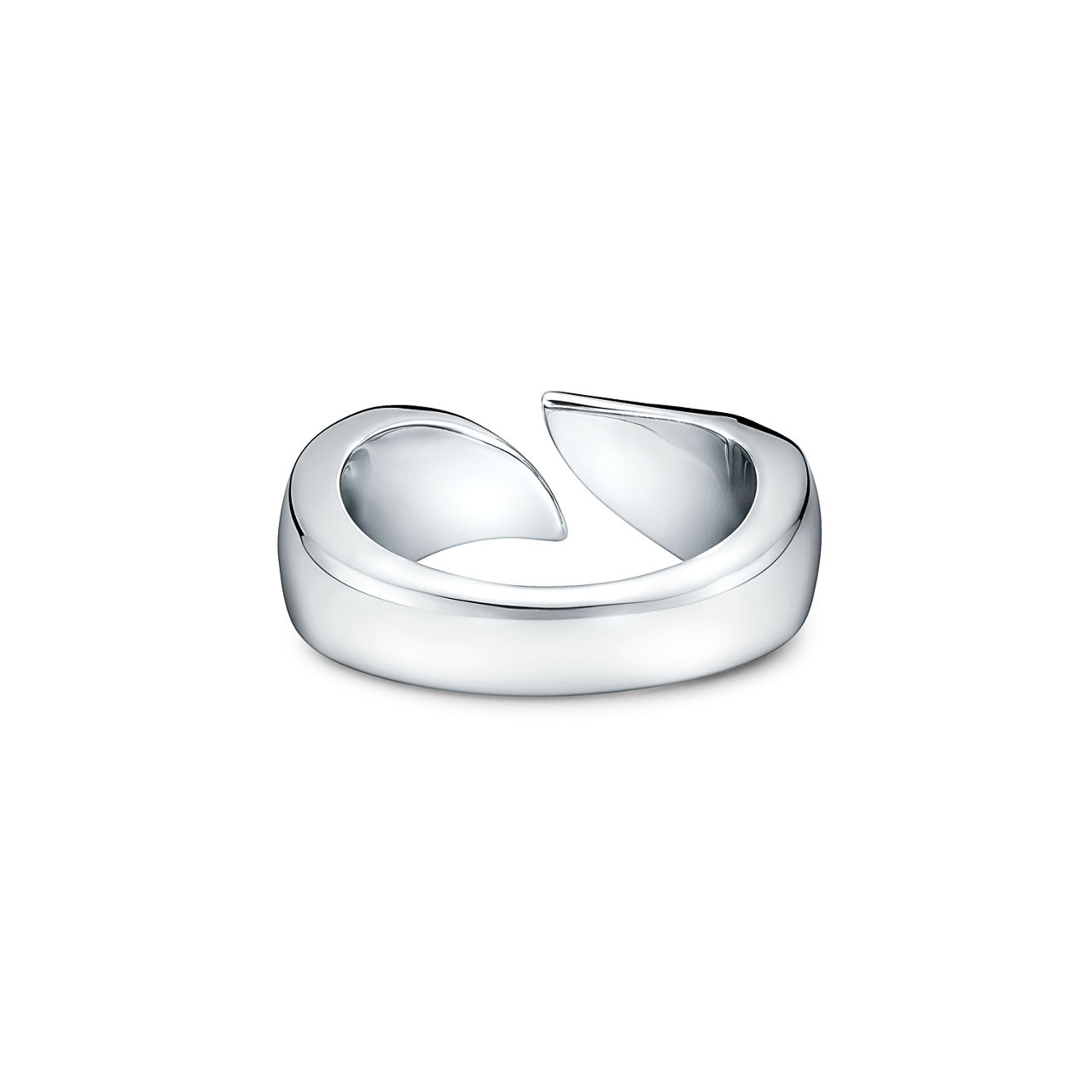 Elsa Peretti®:Feather Ring in Sterling Silver | Tiffany & Co. US