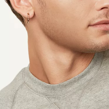 Collezione Tiffany Titan by Pharrell Williams:Orecchini piccoli in oro rosa, 2