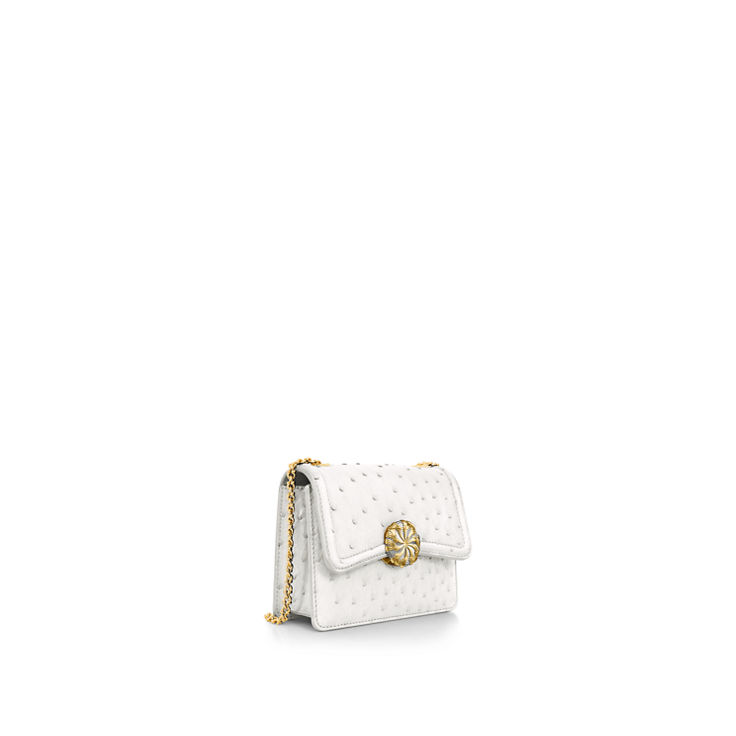 Jean Schlumberger by Tiffany:Small Ribbons Shoulder Bag in Ostrich Leather image number 1
