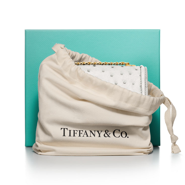 Jean Schlumberger by Tiffany:Small Ribbons Shoulder Bag in Ostrich Leather image number 2