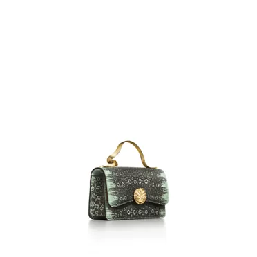 Jean Schlumberger by Tiffany:Ribbons Top Handle Bag in Lizard Leather, 3