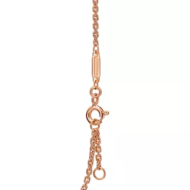 Tiffany HardWear:Bracelet à maillons doubles en or rose 18 carats, 3
