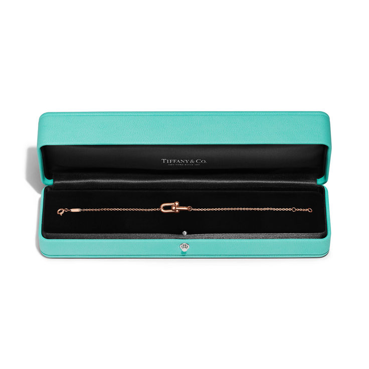 Tiffany HardWear:Double Link Bracelet in Rose Gold image number 4