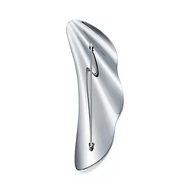 Elsa Peretti®:High Tide Brooch in Sterling Silver, 3