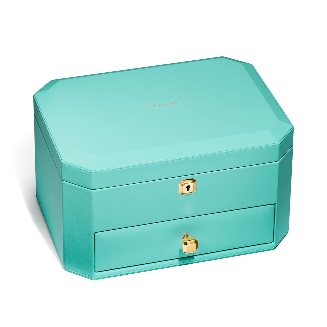 Jean Schlumberger by Tiffany:Ribbons Rectangular Minaudiére in Gold-plated Brass image number 2