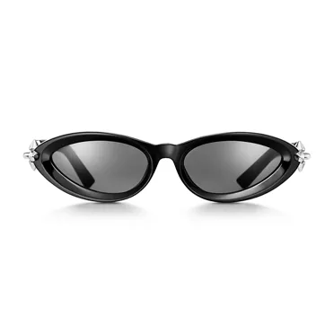 Tiffany Titan by Pharrell Williams:PUNK Sunglasses in Black Acetate, 3