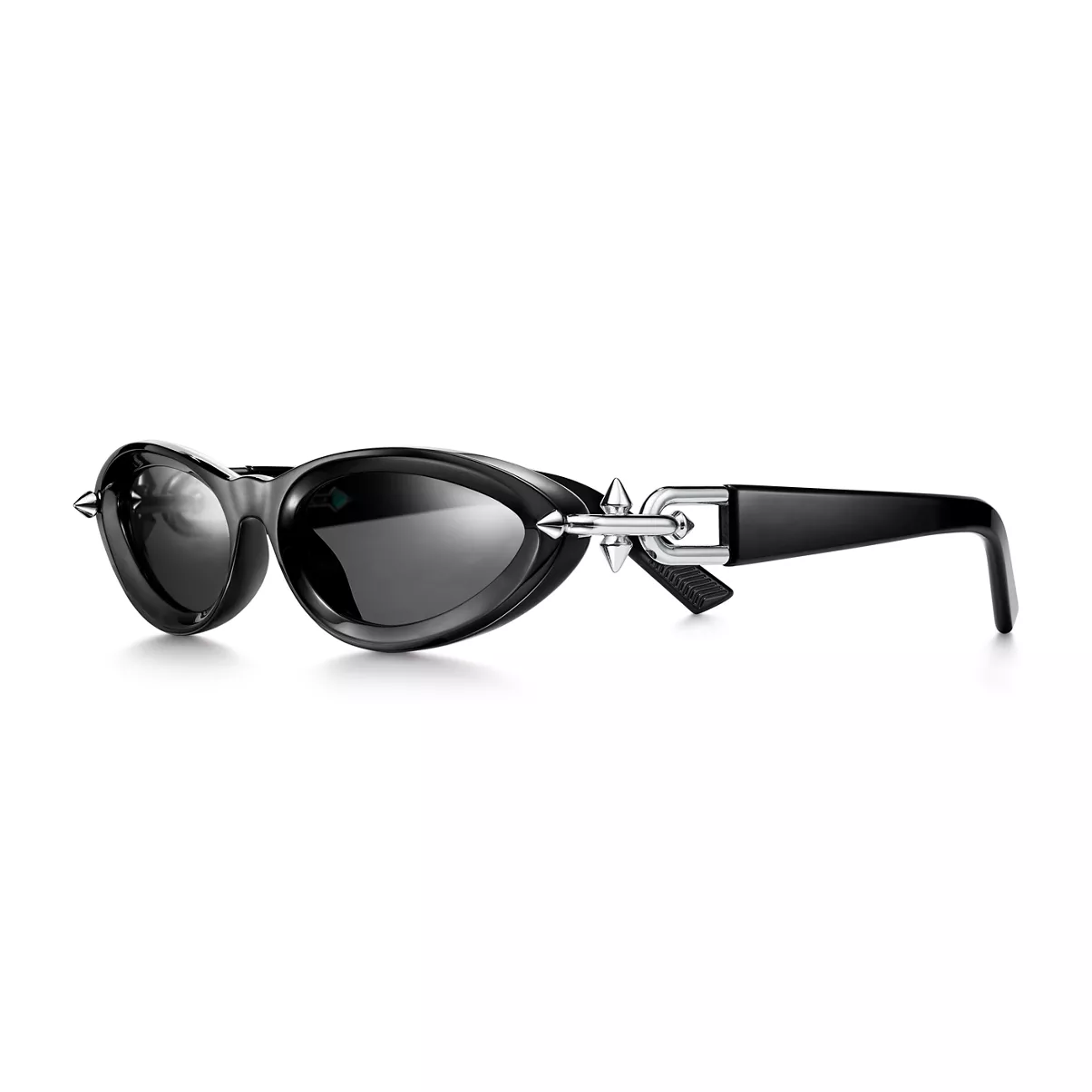 PUNK Sunglasses in Black Acetate