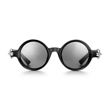 Tiffany Titan by Pharrell Williams:ARCHITECT Sunglasses in Black Acetate, 2