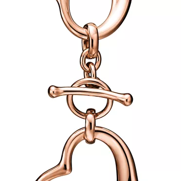 Elsa Peretti®:Open Heart Bracelet in Rose Gold, 3