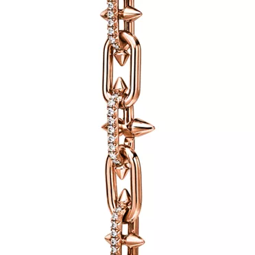 Tiffany Titan by Pharrell Williams:Necklace in Rose Gold with Diamonds, 6