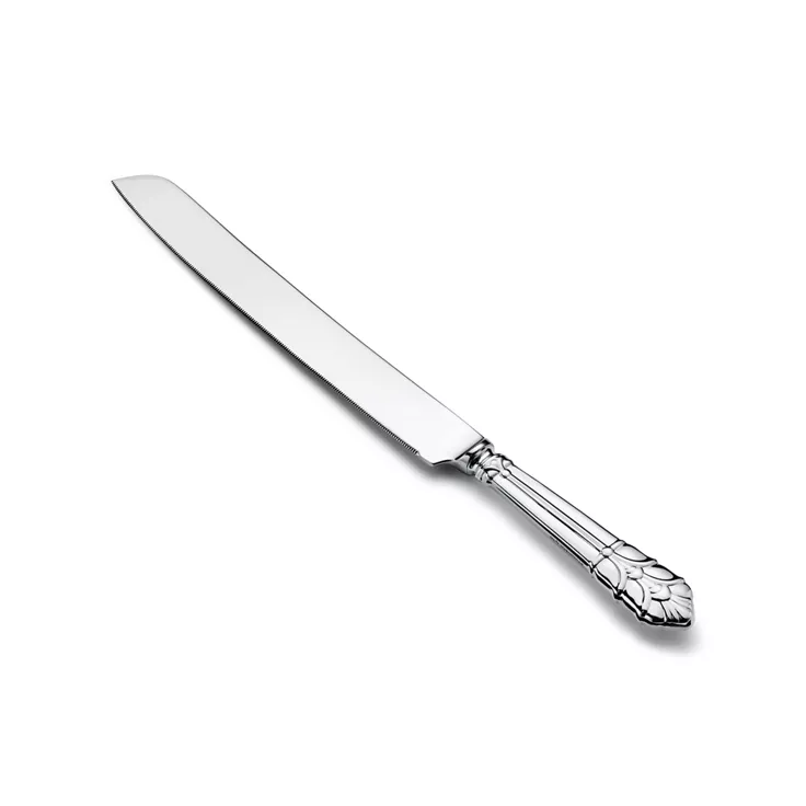 Palmette:Cake Knife in Sterling Silver and Stainless Steel, 1